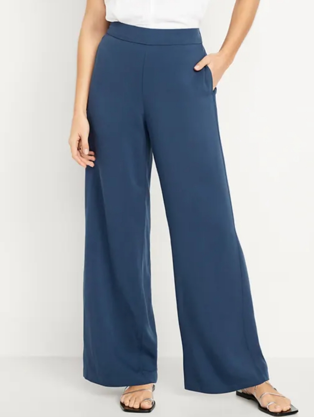 Tidewater Blue Wide Leg Playa Pants